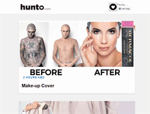 Tablet Screenshot of hunto.com